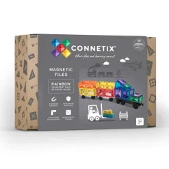 Connetix Magnetbausteine Rainbow Transport Pack 50-teilig