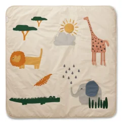 LIEWOOD Aktivitu00e4ten-Decke Glenn Safari Sandy Mix