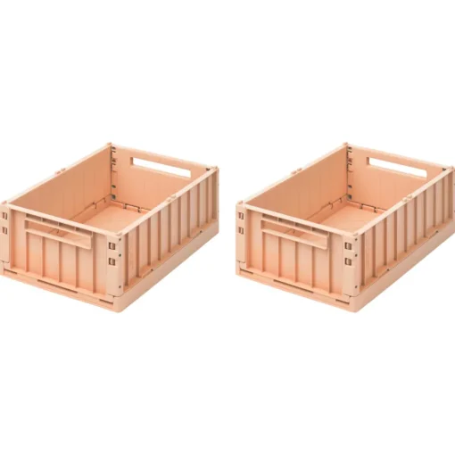 LIEWOOD Aufbewahrungsbox Weston M Tuscany rose 2er-Set