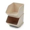 LIEWOOD Aufbewahrungssystem Rosemary Sandy 2er-Set