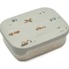 LIEWOOD Brotdose Lunchbox Arthur Vehicles/ Dove blue mix