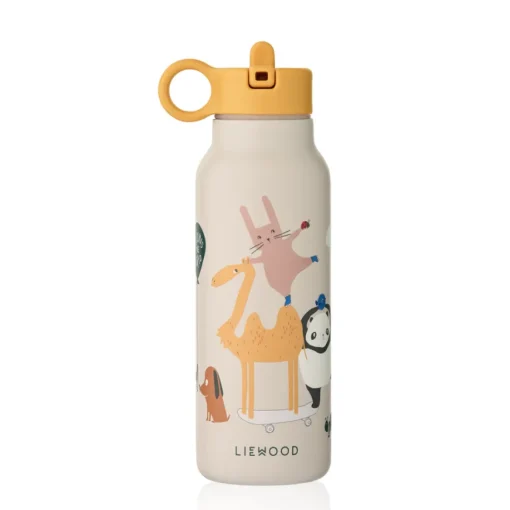 LIEWOOD Isolierflasche Falk 350 ml Around the world / Sandy