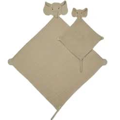 LIEWOOD Kuscheltuch Alya Elephant Mist 2er-Set