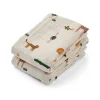 LIEWOOD Muslintuch Lewis Safari sandy mix 2er-Set