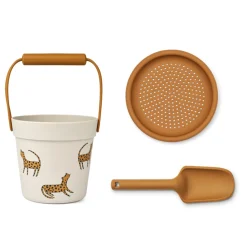 LIEWOOD Sandspielzeug Elmo Leopard Sandy 3-teilig