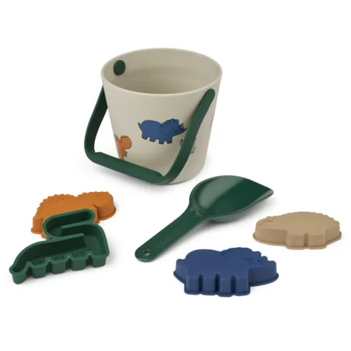 LIEWOOD Sandspielzeug Gilma Dinosaurs / Mist 6-teilig
