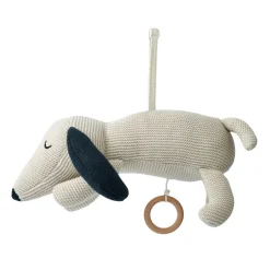 LIEWOOD Spieluhr Angela Dog Sandy/Midnight Navy mix
