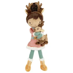 Little Dutch Kuschelpuppe Weihnachten Evi mit Rentier 35cm