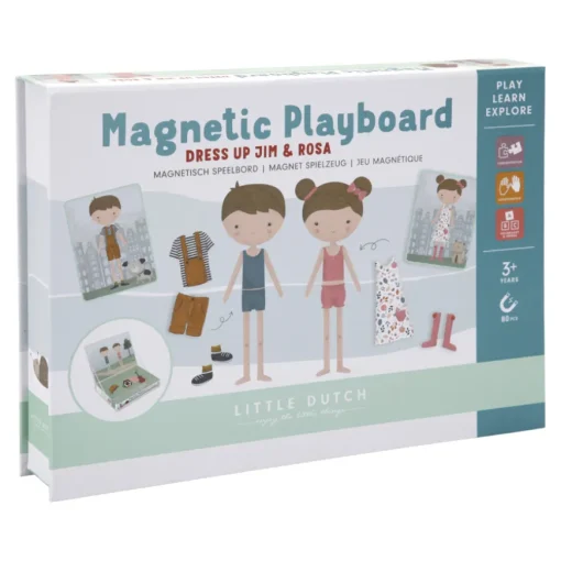 Little Dutch Magnet-Puzzle Jim & Rosa