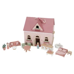 Little Dutch Puppenhaus klein inklusive Zubehu00f6r