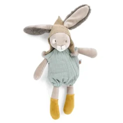 Moulin Roty Kuscheltier Kleines Kaninchen Trois Lapins gru00fcn