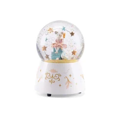 Moulin Roty Schneekugel mit Musik Maus