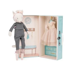 Moulin Roty Schrankkoffer Katze Cu00e9lestine