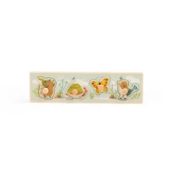 Moulin Roty Steckpuzzle Trois Lapins Tiere 4-teilig