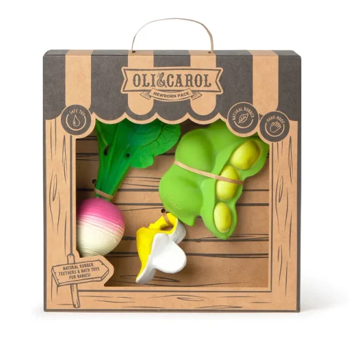 Oli & Carol Geschenkbox fu00fcr Neugeborene Radish