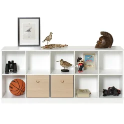 Oliver Furniture Wood Stand-Regal 5 x 2 Horizontal mit Sockel