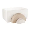 Wigiwama modulares Spielset Marshmallow Rainbow Cord